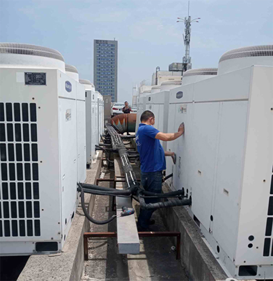 科尔沁左翼中中央空调制热和不制冷系统维修方法